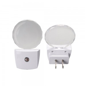 Plug-in  Acrylic LED Night Light Dusk to Dawn Sensor Nightlight