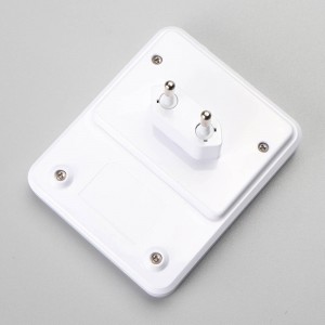 EU Wall plug in home safety baby kids warm soft led night light with auto on dusk to down sensor