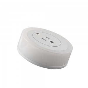 Quality Inspection for China Contemporary Hotel Room Plug in Night Stand Lights Bedside Electrical Outlets Night Light