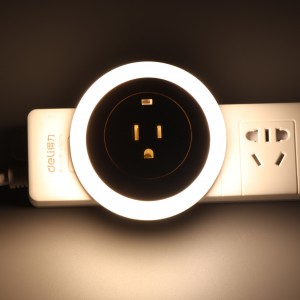 Quality Inspection for China Contemporary Hotel Room Plug in Night Stand Lights Bedside Electrical Outlets Night Light